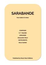 Sarabande from Suite in D minor by G. F. Haendel