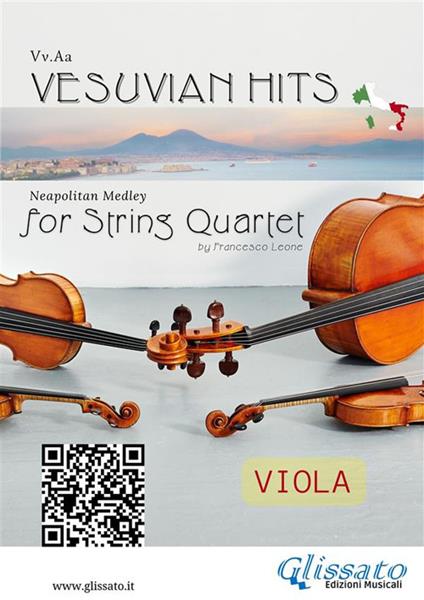Vesuvian hits. Neapolitan medley. String quartet. Viola part - Francesco Leone - ebook