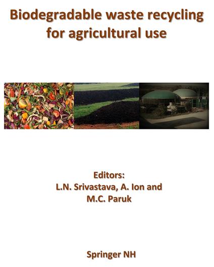 Biodegradable waste recycling for agricultural use - copertina