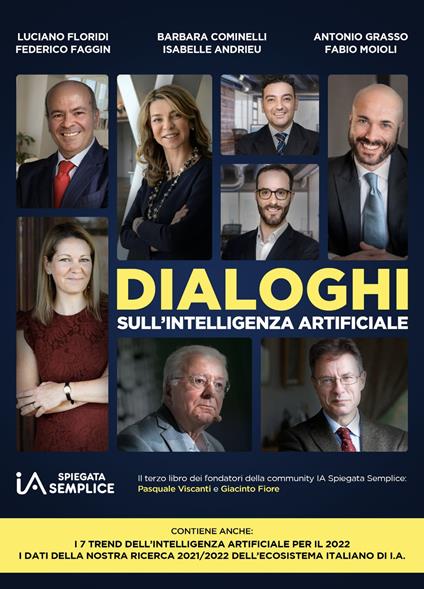 Dialoghi sull'intelligenza artificiale - Giacinto Fiore,Pasquale Viscanti - copertina