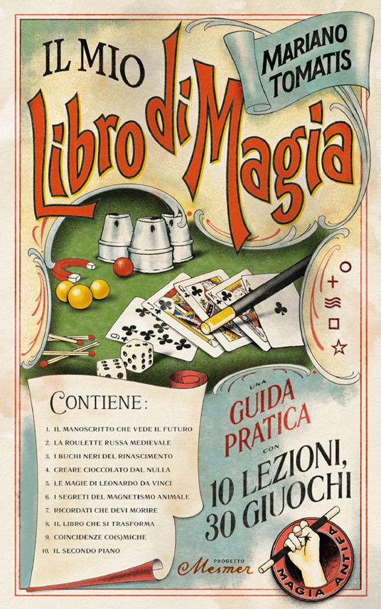 Il mio libro di magia - Mariano Tomatis - copertina