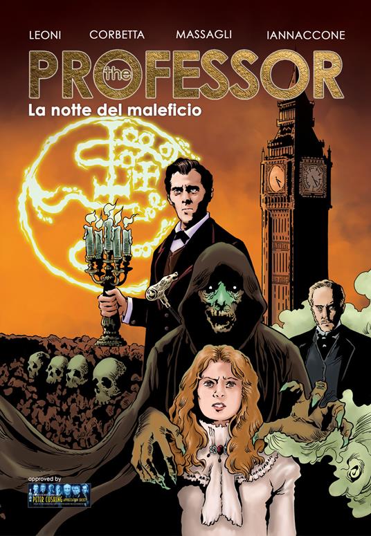 The Professor. La notte del maleficio - Andrea Enrico Corbetta,Roberto Leoni - copertina