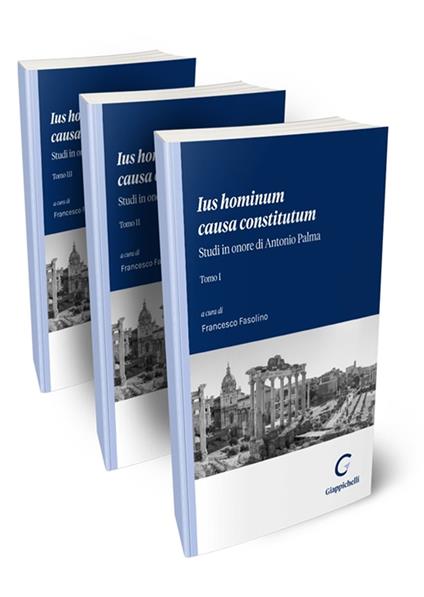 Ius hominum causa constitutum. Studi in onore di Antonio Palma - copertina