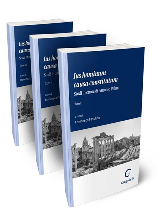 Ius hominum causa constitutum. Studi in onore di Antonio Palma - copertina