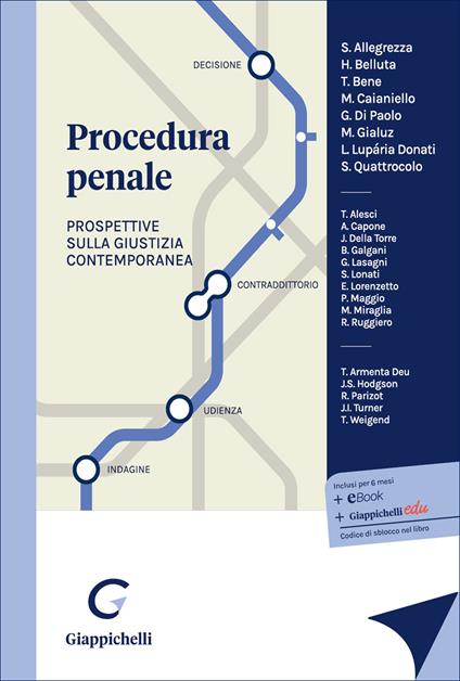Procedura penale. Prospettive sulla giustizia contemporanea - copertina