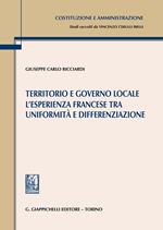 Territorio e governo locale. L'esperienza francese tra uniformità e differenziazione