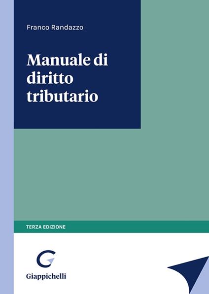 Manuale di diritto tributario - Francesco Randazzo - copertina