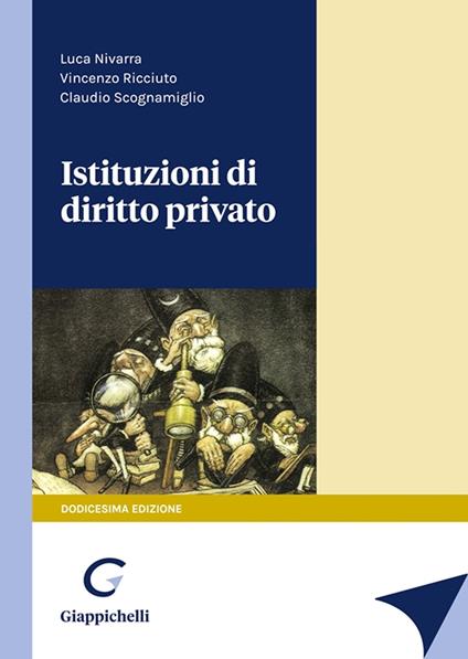 Istituzioni di diritto privato - Luca Nivarra,Vincenzo Ricciuto,Claudio Scognamiglio - copertina