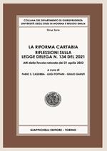 La riforma Cartabia