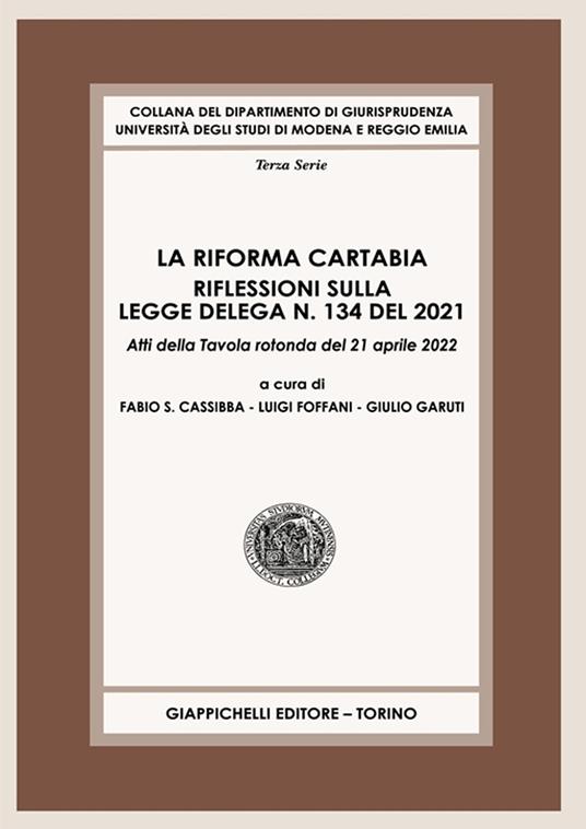 La riforma Cartabia - copertina