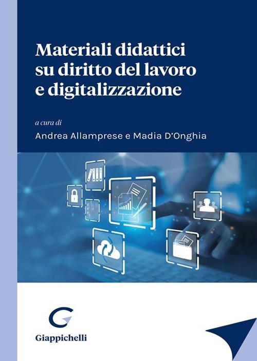 Materiali didattici su diritto del lavoro e digitalizzazione - copertina