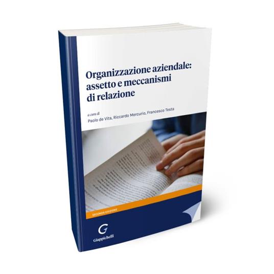 Organizzazione aziendale: assetto e meccanismi di relazione - copertina