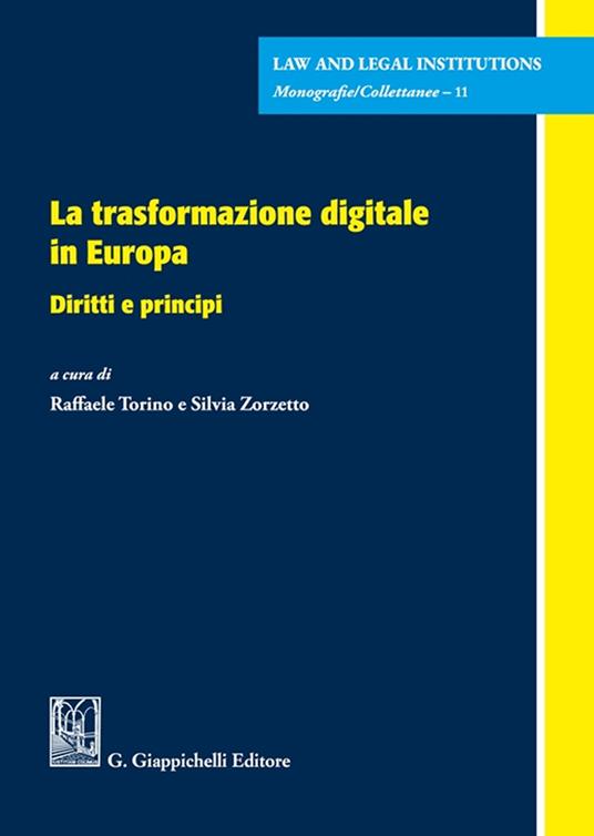 La trasformazione digitale in Europa. Diritti e principi - copertina