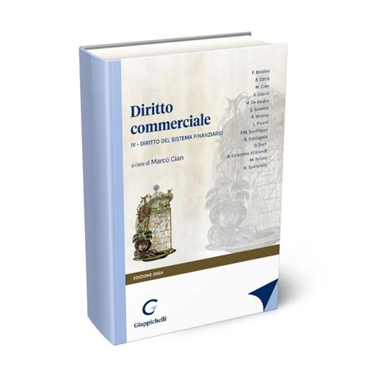 Diritto commerciale. Vol. 4: Diritto del sistema finanziario - copertina