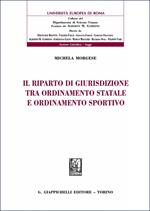 Il riparto di giurisdizione tra ordinamento statale e ordinamento sportivo