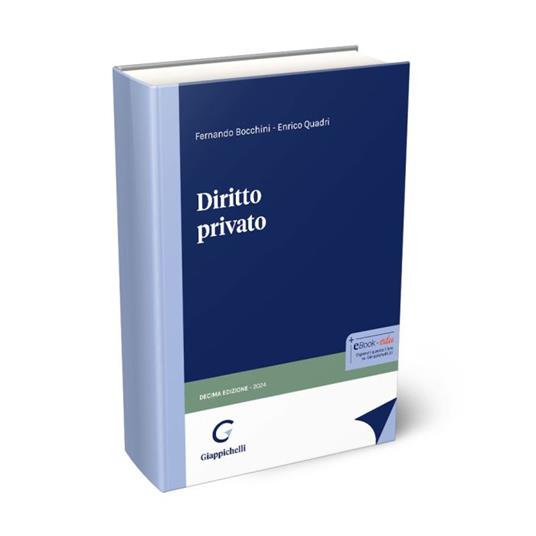 Diritto privato - Fernando Bocchini,Enrico Quadri - copertina