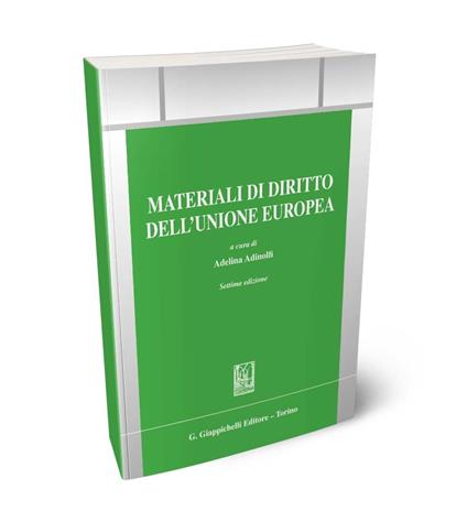 Materiali di diritto dell'Unione Europea - copertina