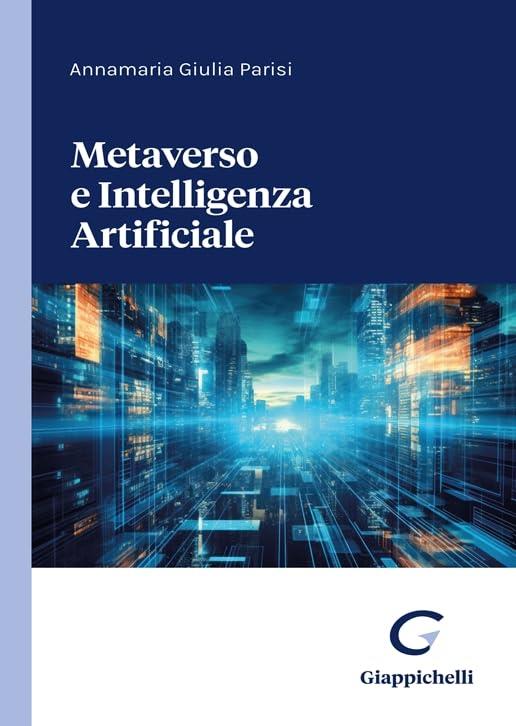 Metaverso e intelligenza artificiale - Annamaria Giulia Parisi - copertina