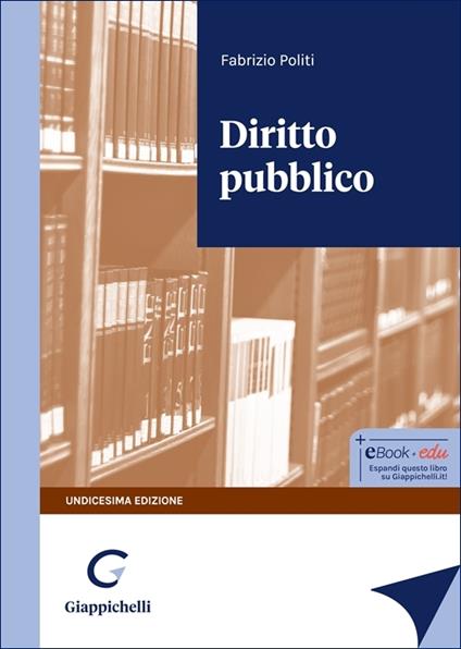 Diritto pubblico - Fabrizio Politi - copertina