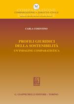 Profili giuridici della sostenibilità. Un'indagine comparatistica