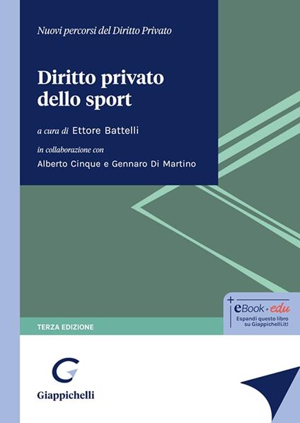Diritto privato dello sport - copertina
