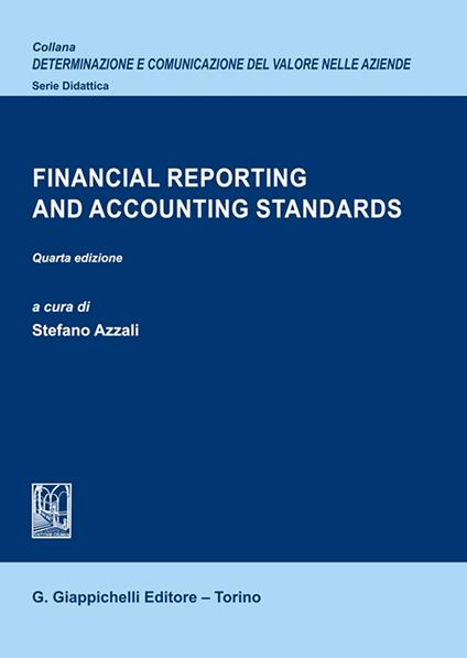 Financial reporting and accounting standards - copertina