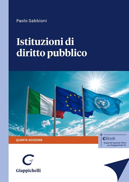 Istituzioni di diritto pubblico - Paolo Sabbioni - copertina