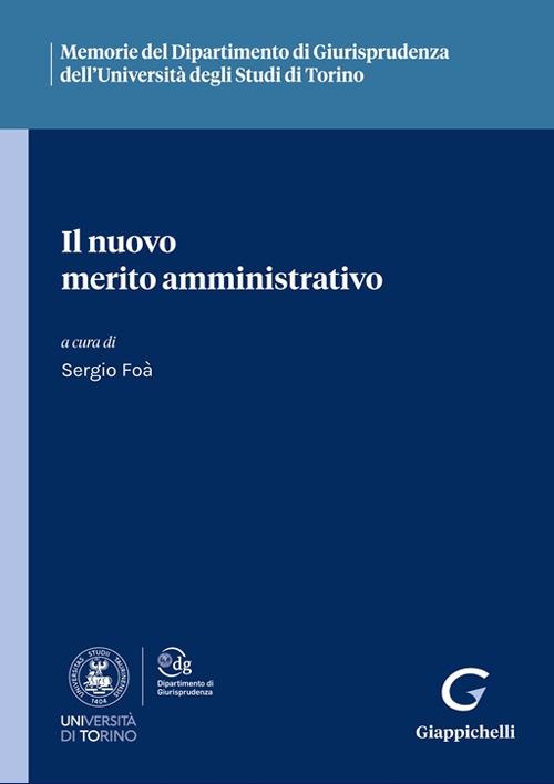Il nuovo merito amministrativo - copertina