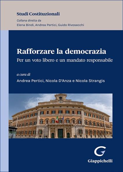 Rafforzare la democrazia. Per un voto libero e un mandato responsabile - copertina