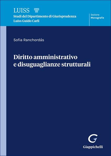 Diritto amministrativo e disuguaglianze strutturali - Sofia Ranchordas - copertina
