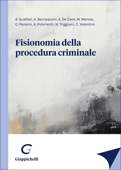 Fisionomia della procedura criminale - copertina