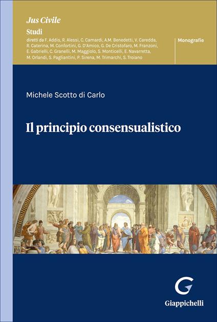 Il principio consensualistico - Michele Scotto di Carlo - copertina