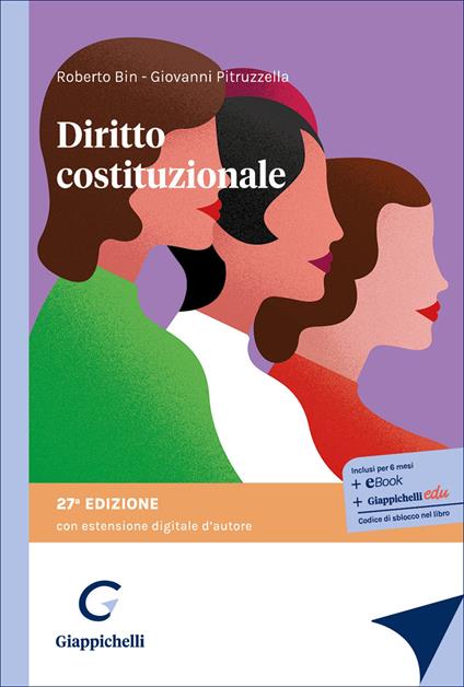 Diritto costituzionale - Roberto Bin,Giovanni Pitruzzella - copertina