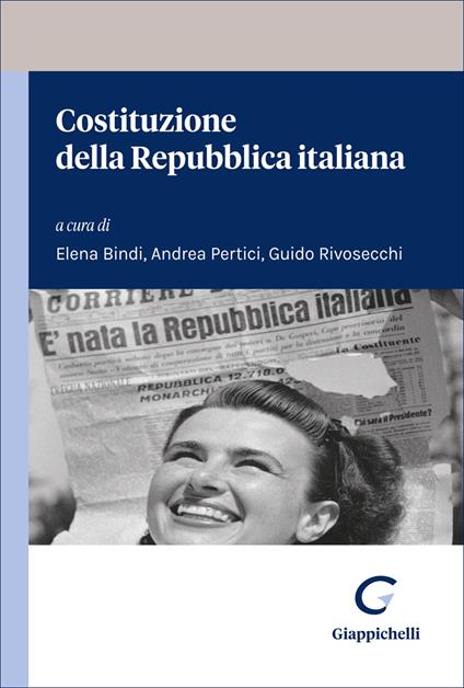 Costituzione della Repubblica italiana - copertina