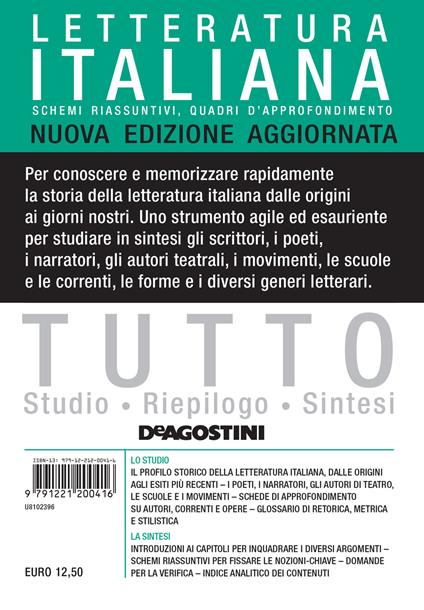 Tutto letteratura italiana. Nuova ediz. - copertina