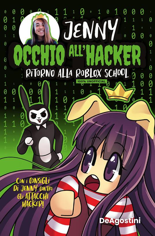 Occhio all'hacker! Ritorno alla Roblox School - Jennifer Jenny Puddu - copertina