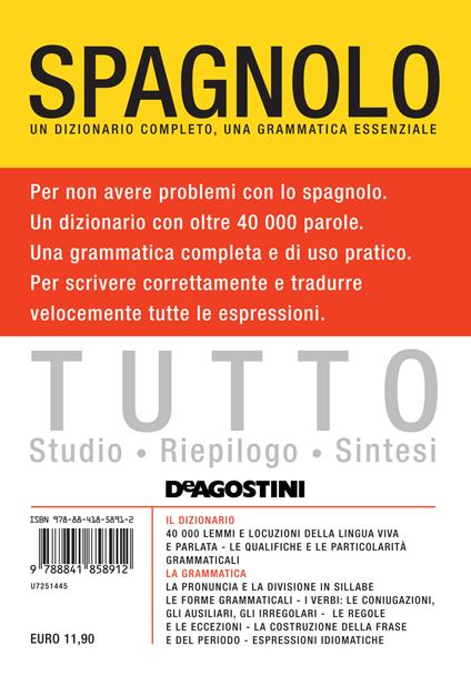 Tutto spagnolo - copertina