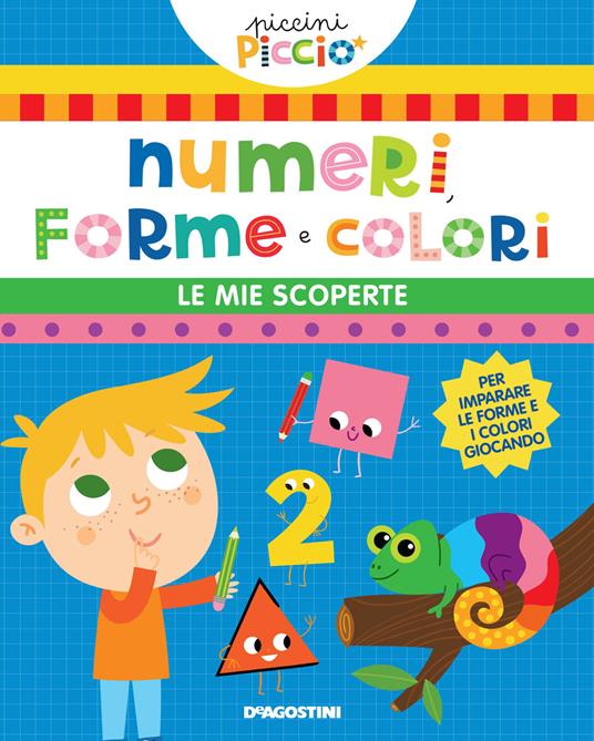 Numeri, forme e colori. Le mie scoperte. Ediz. a colori - Lisa Lupano - copertina