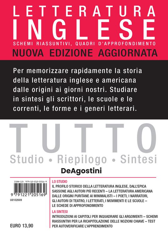 Tutto letteratura inglese. Schemi riassuntivi, quadri d'approfondimento. Nuova ediz. - Paolo Boffi,Anna Cazzini Tartaglino Mazzucchelli - copertina