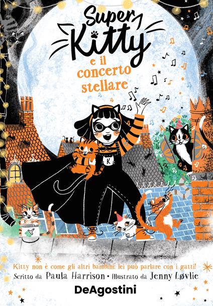 Super Kitty e il concerto stellare - Paula Harrison - copertina