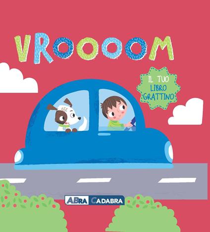 Vrooom. Il tuo libro grattino. Ediz. a colori - copertina