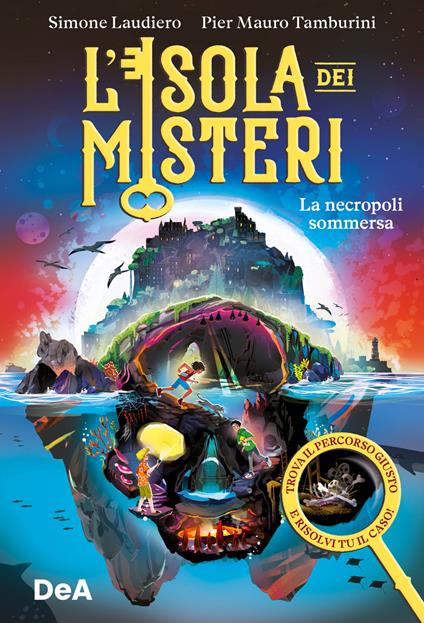 La necropoli sommersa. L'isola dei misteri. Vol. 1 - Simone Laudiero,Pier Mauro Tamburini - copertina