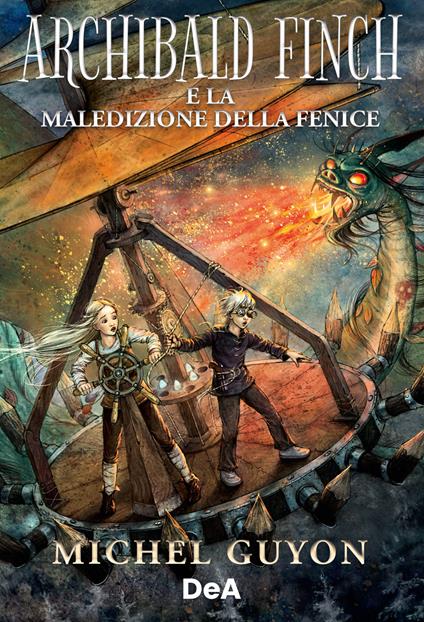 Archibald Finch e la maledizione della fenice - Michel Guyon - copertina
