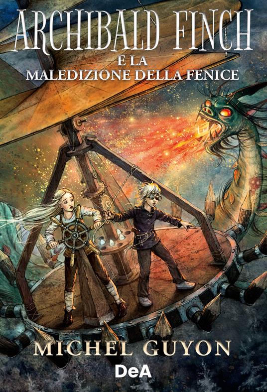 Archibald Finch e la maledizione della fenice - Michel Guyon - copertina