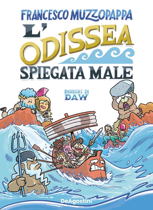 L'Odissea spiegata male - Francesco Muzzopappa - copertina