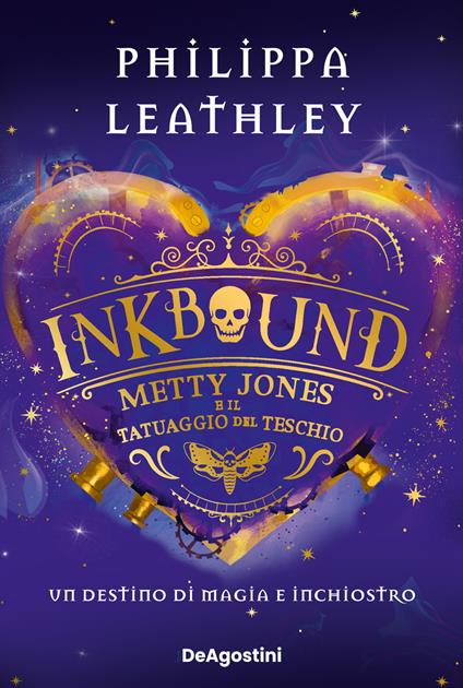 Metty Jones e il tatuaggio del teschio. Inkbound - Philippa Leathley - copertina