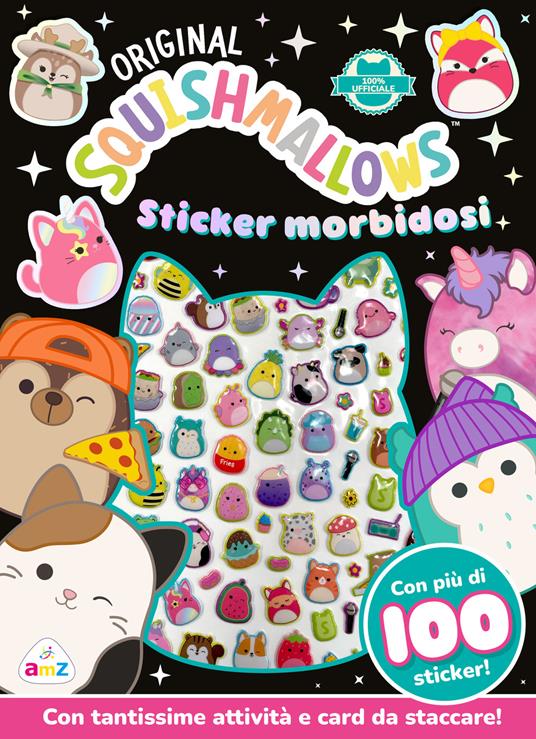 Squishmallows. Sticker morbidosi. Ediz. a colori. Con 8 cartoncini soft touch. Con Adesivi - copertina