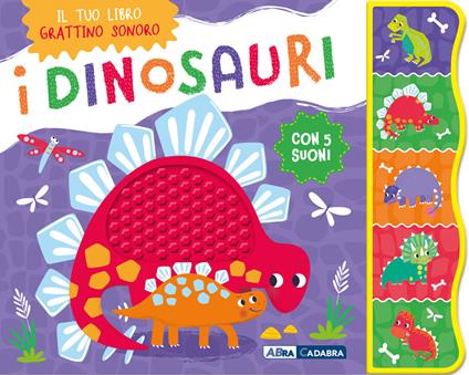 I dinosauri. Grattino sonoro. Ediz. a colori - copertina