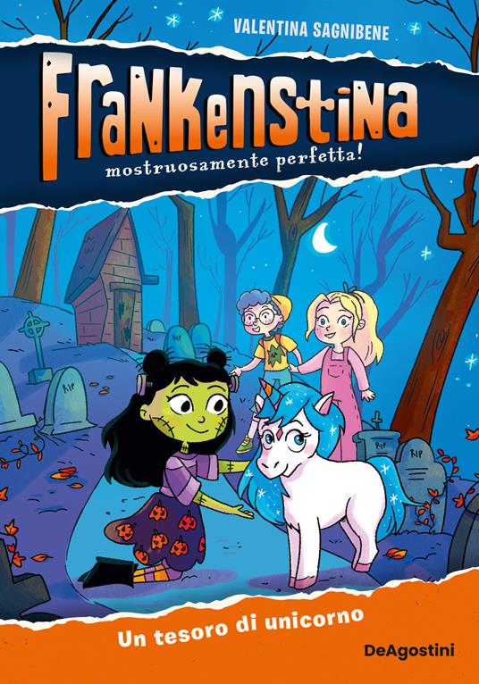 Un tesoro di unicorno. Frankenstina - Valentina Sagnibene - copertina