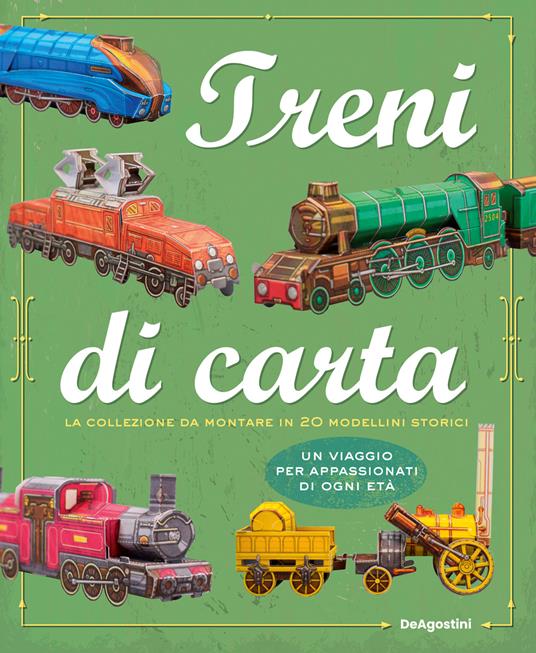 Treni di carta. Ediz. illustrata - copertina